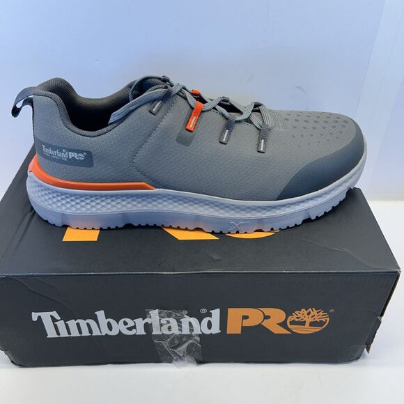 Timberland Pro Other - Timberland PRO Intercept Men Steel Toe Slip Resistant Work/Trail Shoe Grey SZ 12